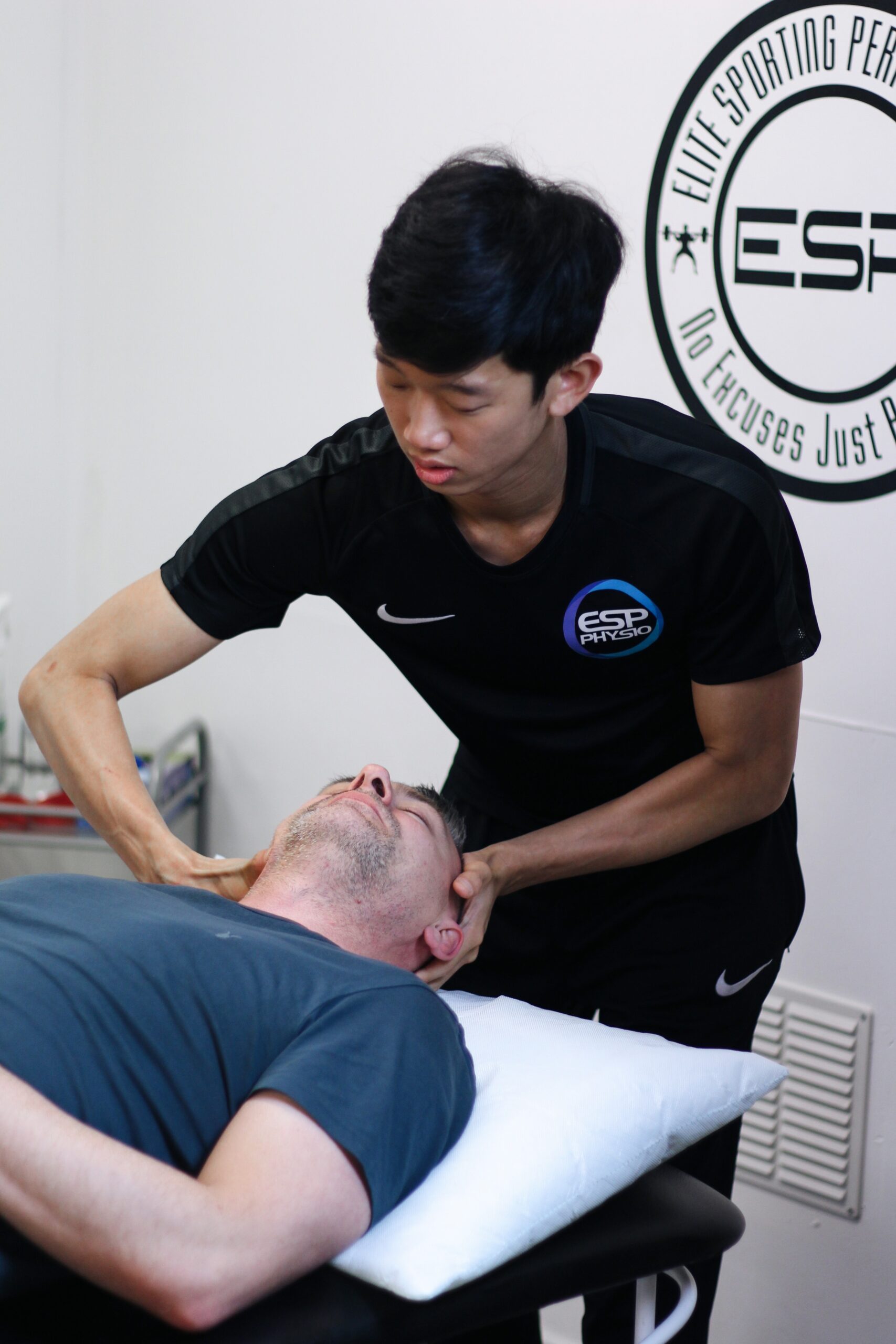 Neck manipulation