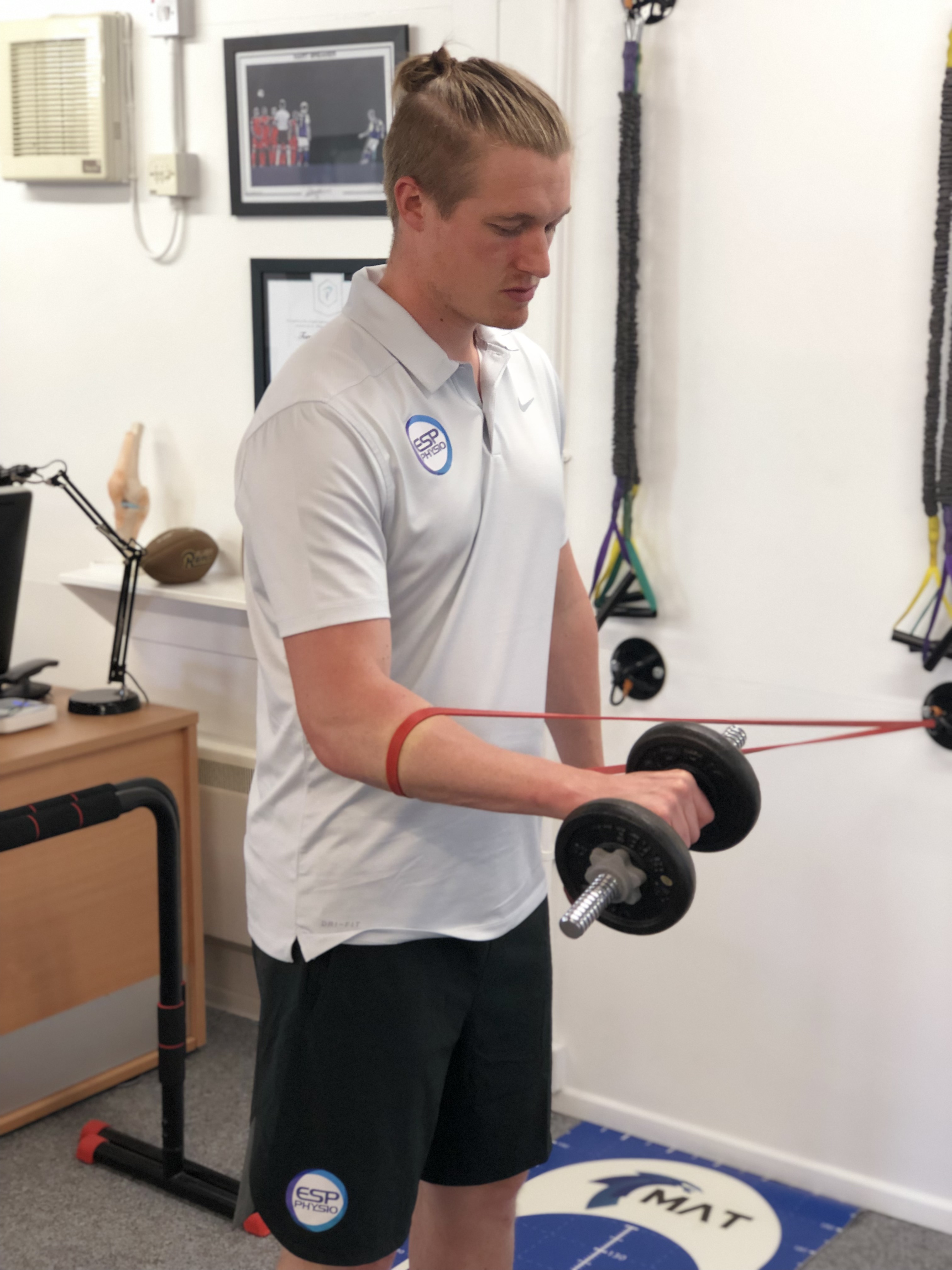 Mobilisation with movement medial radius glide stage 3